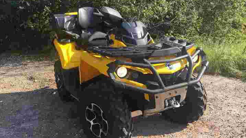 На Волині спіймали п’яного водія квадроцикла