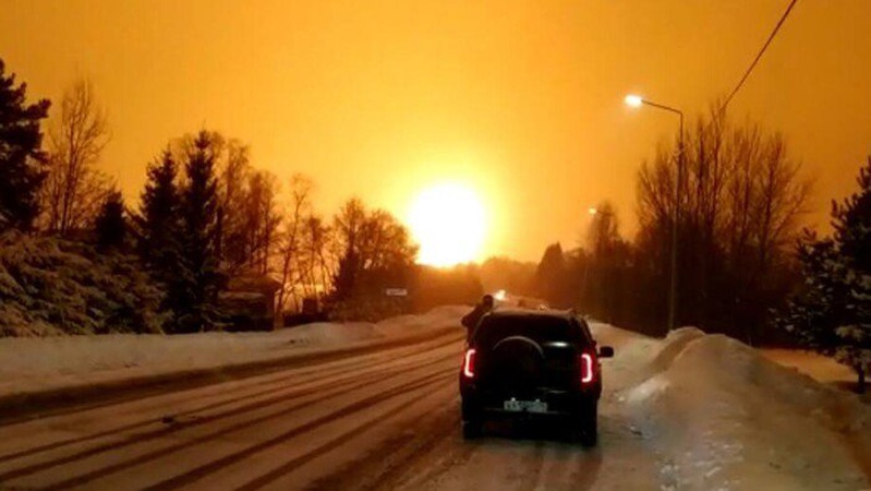 У росії вибухнув газопровід