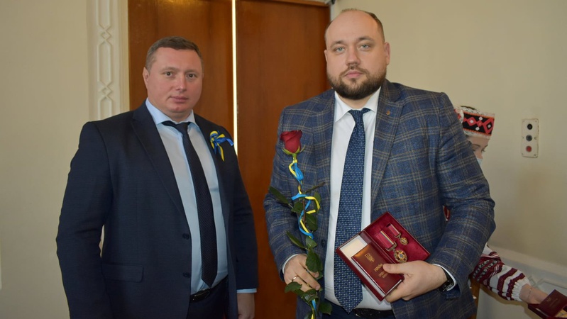 Погуляйко вручив волинянам державні нагороди, яких вони удостоєні за останні пів року. ФОТО