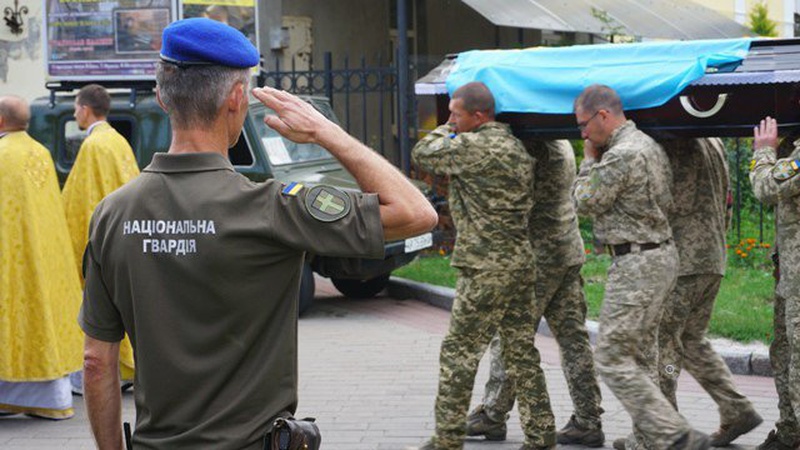 У Луцьку попрощалися із загиблим Героєм Валерієм Федюком