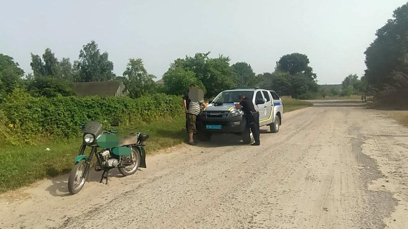 На Волині п’яний водій за 800 гривень «підкупляв» поліціянтів