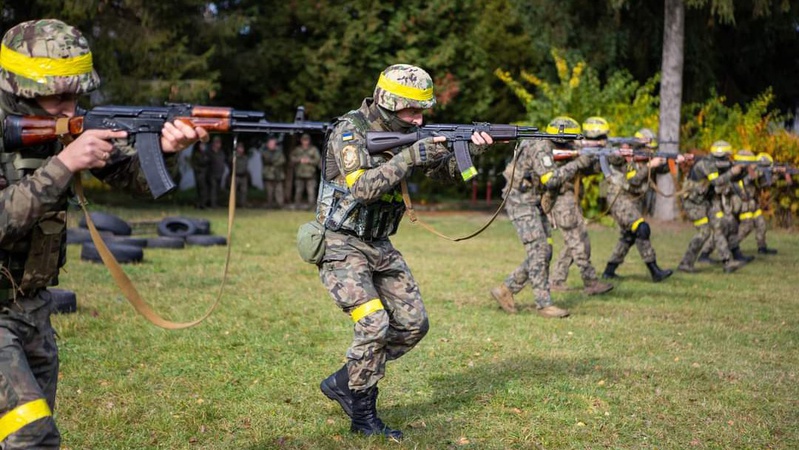 На Волині проводять тренування бійців національного спротиву