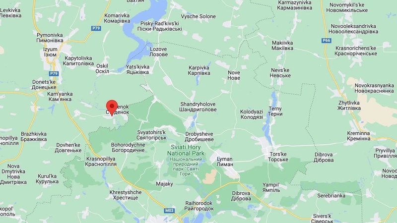 Російські окупанти намагаються звести через Сіверський Донець понтонну переправу