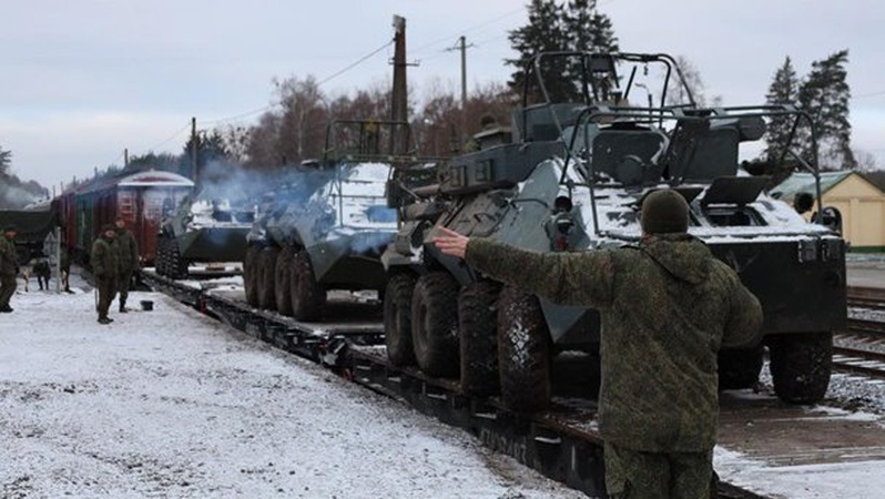Ще один військовий ешелон рф виїхав із білорусі