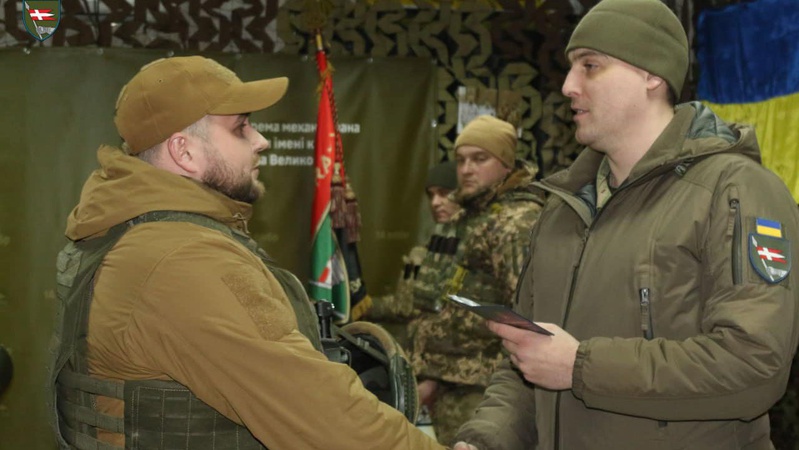 Волинські воїнів Князівської бригади нагородили державними відзнаками. ФОТО