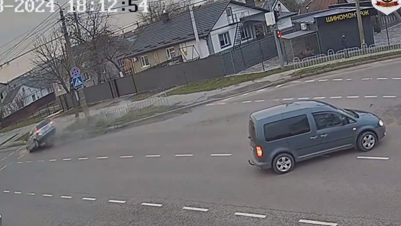 Муніципали опублікували відео ДТП у Луцьку