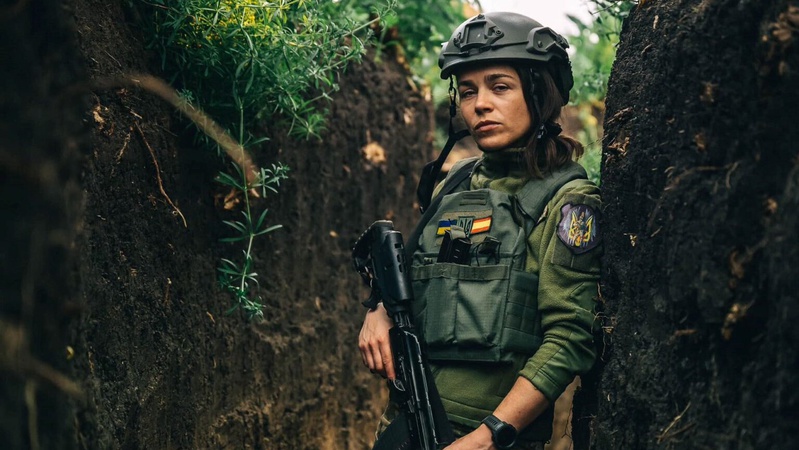 Волинянка з Іспанії служить в Донецькій бригаді ТрО