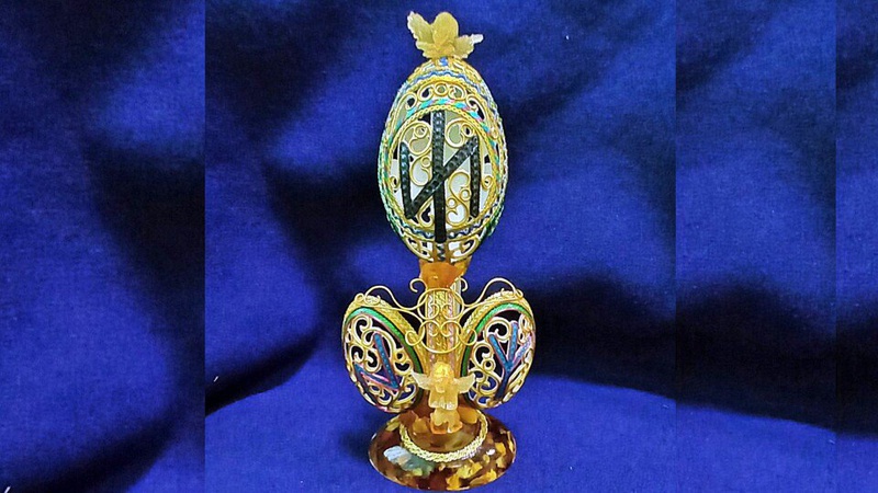 Волинський майстер виготовив оберіг для захисників «Азовсталі»