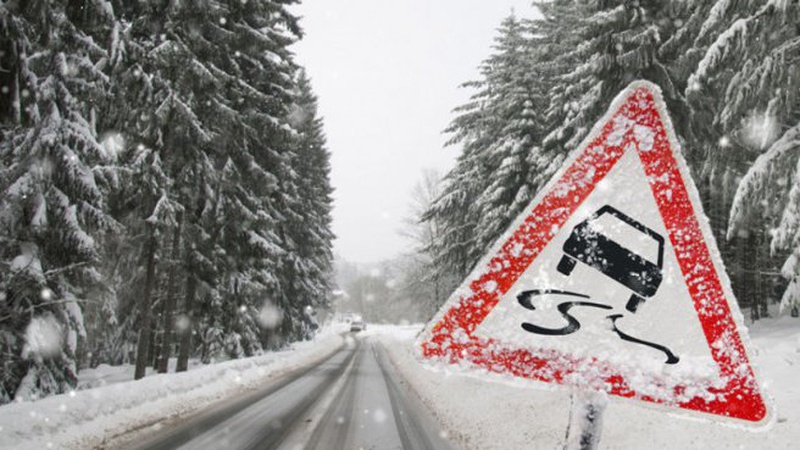 12 лютого на Волині – жовтий рівень небезпечності на дорогах