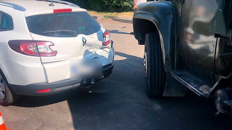 У Луцьку зіткнулося два авто. ФОТО