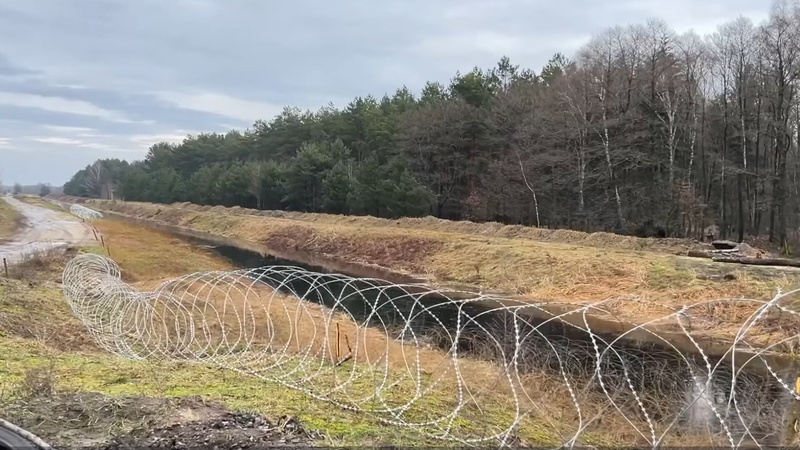 На Волині перевірили фортифікаційні споруди на кордоні з Білоруссю