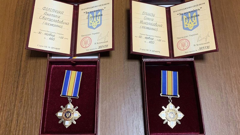 Рідні загиблих захисників з Волині отримали нагороди