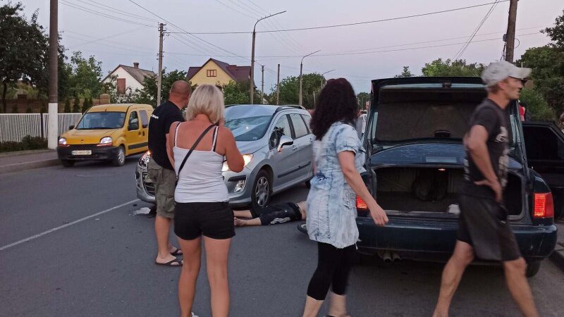 У Луцьку автомобіль на смерть збив велосипедиста