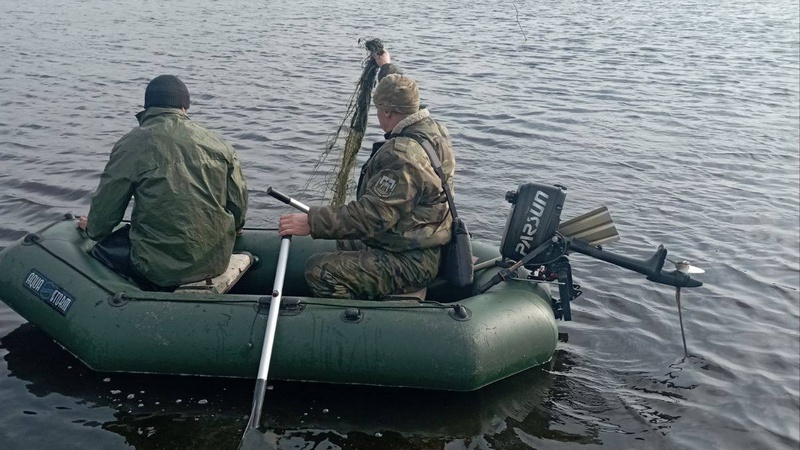 На водоймах Волині екоінспектори виявили незаконний вилов біоресурсів