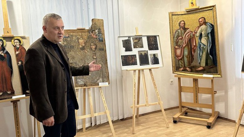В Музеї волинської ікони представили чотири відреставровані твори