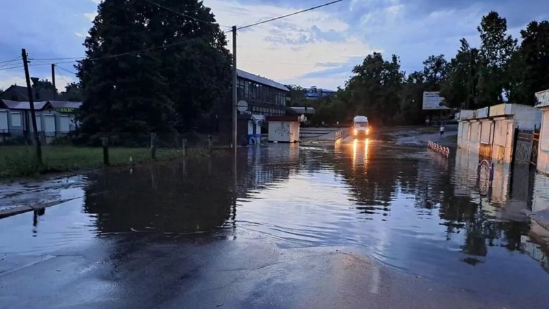 Затоплені вулиці: які наслідки негоди на Волині? ФОТО