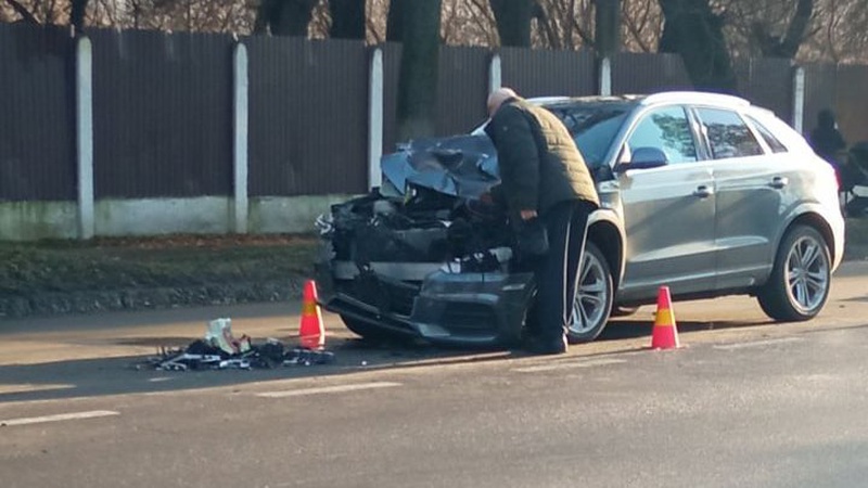 У Луцьку на вулиці Львівській ДТП.ФОТО