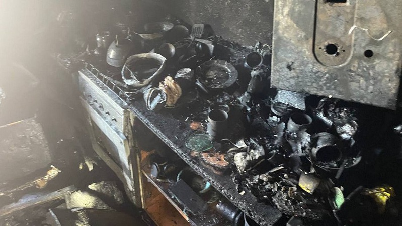 У Володимирі горіла квартира