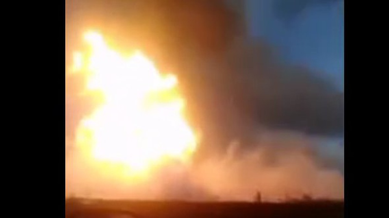 У росії – пожежа на одному з найбільших у світі газовому родовищі. ВІДЕО