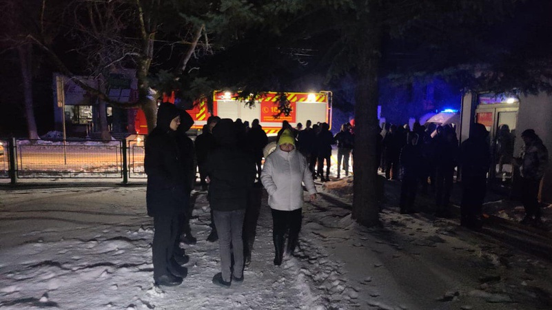 На Волині горів гуртожиток лісового коледжу, евакуювали 90 дітей