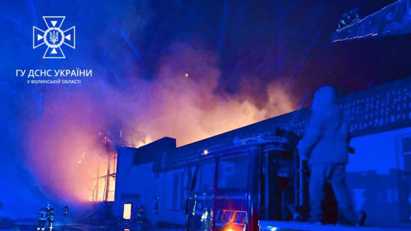 У Луцьку горів Старий ринок