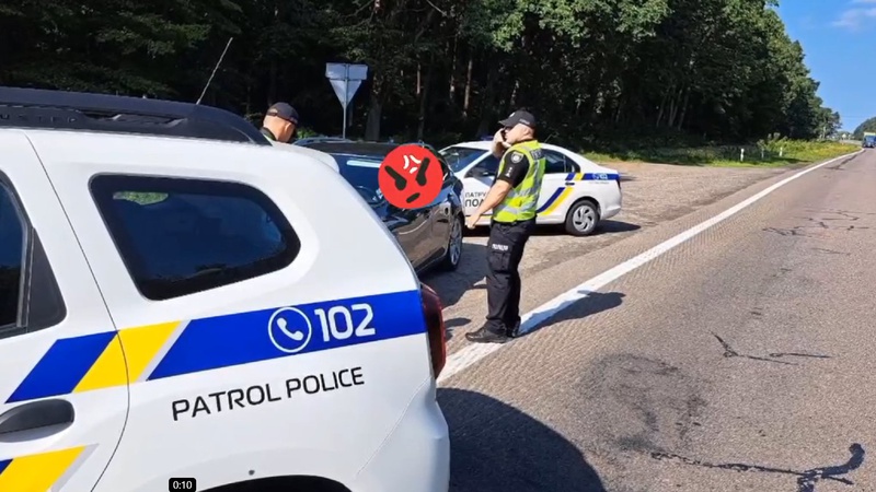 На Волині 61-річний «шумахер» перевищив швидкість і двічі не зупинився на вимогу поліції