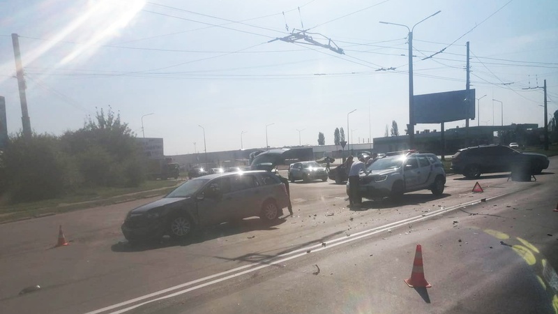 У Луцьку – автотроща поблизу заводу «Кромберг енд Шуберт»