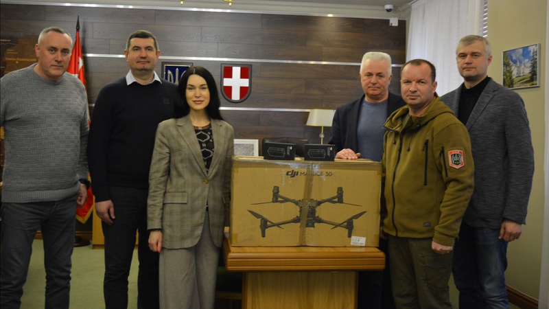 Волинським захисникам передали дрон поліпшеної модифікації