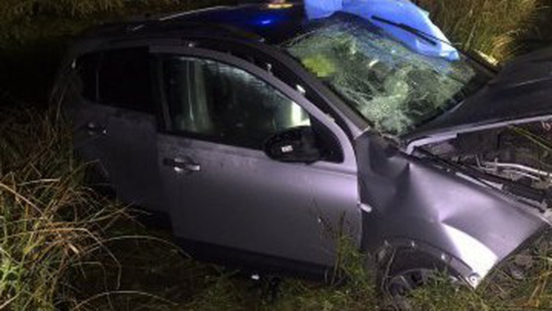 Злетів з дороги під Луцьком: пасажира госпіталізували. ДЕТАЛІ