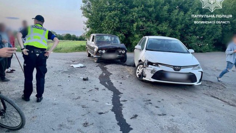 Аварія у Луцьку: зіткнулись два автомобілі
