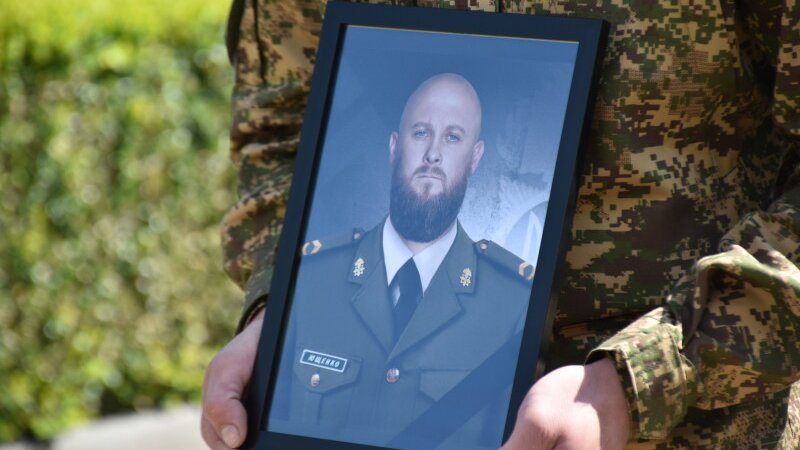 У Луцьку відбулось прощання із військовослужбовцем Олександром Ющенком