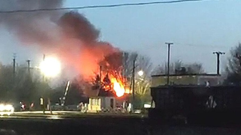 У Ковелі загорівся будинок. ВІДЕО