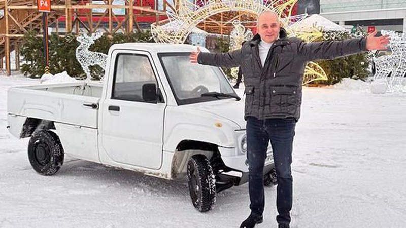 В Україні скопіювали китайський електропікап і хочуть видати його за ЛуАЗ