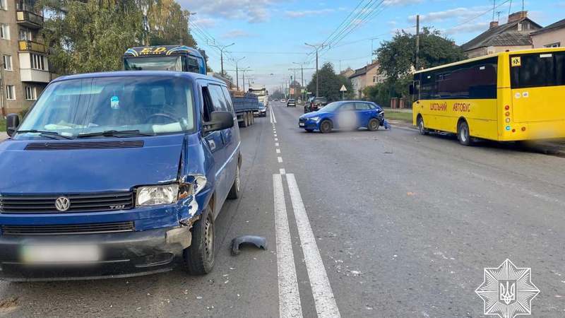 У Луцьку на Дубнівській не розминулись дві автівки