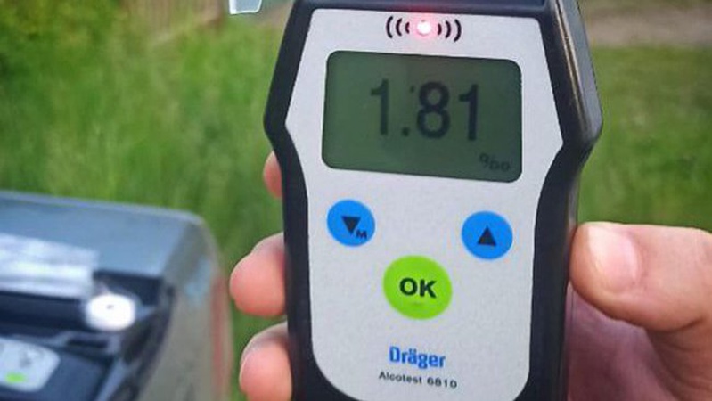 На Волині п’яний водій втікав від патрульних. ФОТО