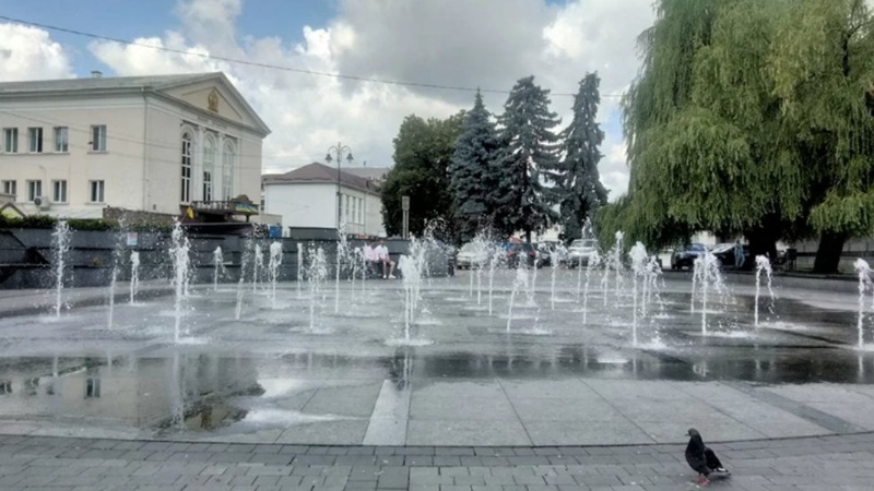 Повідомили, коли у Луцьку увімкнуть фонтани