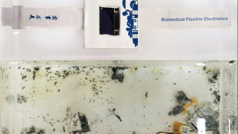 Учені створили розумний годинник, який розчиняється у воді за 40 годин