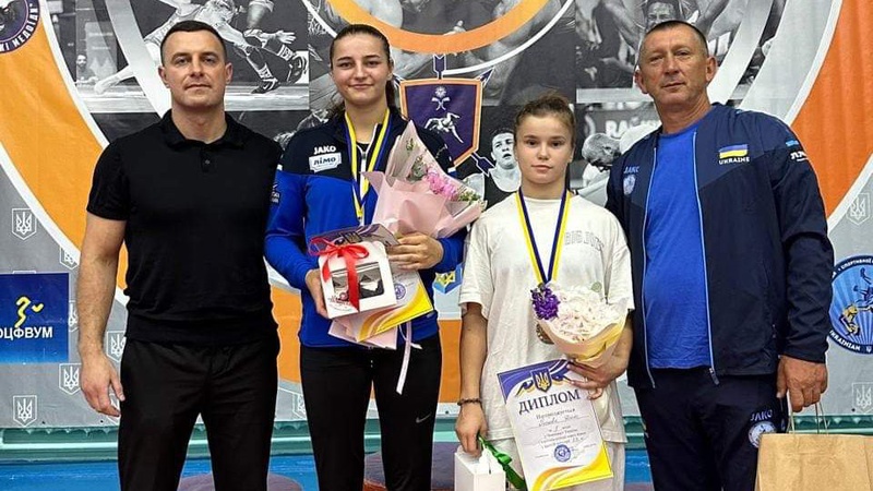 Двоє волинянок здобули золото і срібло на Чемпіонаті України з боротьби вільної