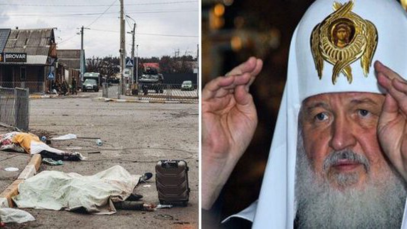 Московський патріарх Кирил підтримав війну Путіна проти України та видав фейк про підготовку гей-парадів на Донбасі