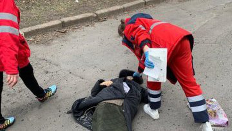 На Донеччині обстріляли місце роздачі гумдопомоги із реактивної артилерії