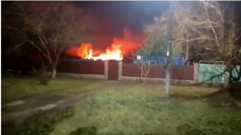 На Херсонщині впав російський літак Су-34