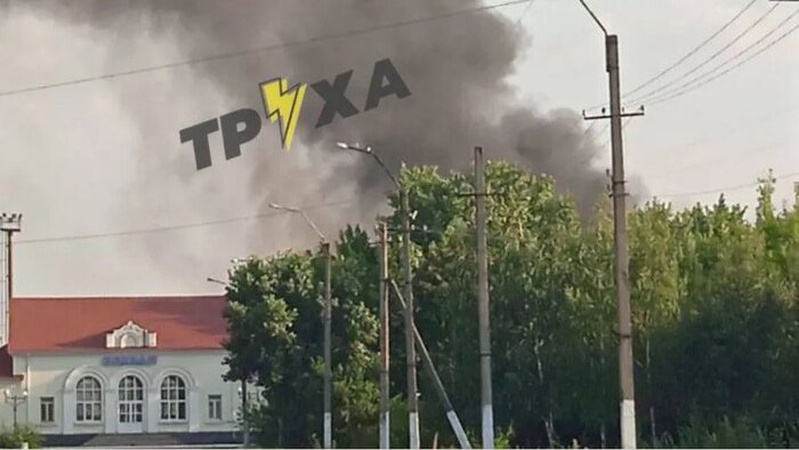 В окупованому Таврійську потужні вибухи