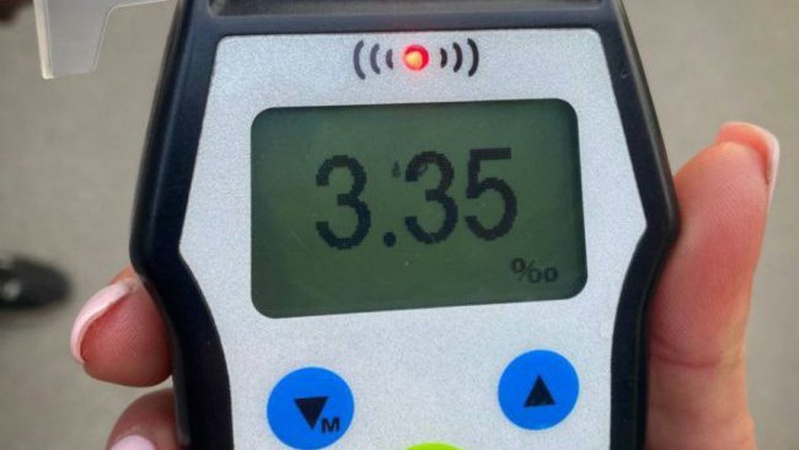 Кількість алкоголю перевищена у 17 разів: на Волині затримали п’яного водія