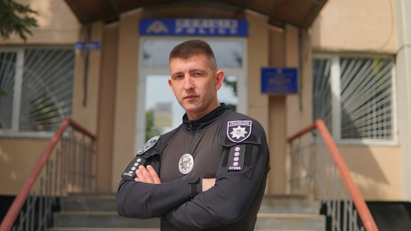 Керівник поліції в місті на Волині розповів про службу та поранення