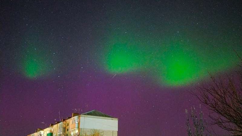 Чому на Волині з'явилося північне сяйво: повідомили можливу причину