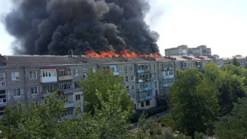 У Володимирі горів будинок. ОНОВЛЕНО