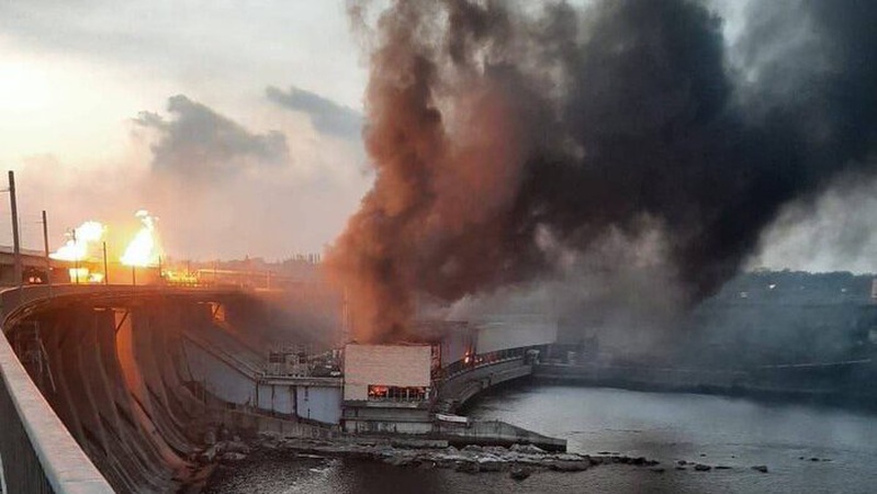 Масована ракетна атака на Україну: удар по ДніпроГЕС та енергообʼєктах