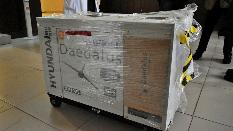 Волинська психлікарня отримала два генератори