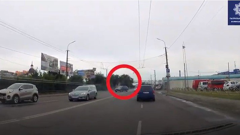 Які порушення ПДР найчастіше фіксують на Волині: патрульні показали відео