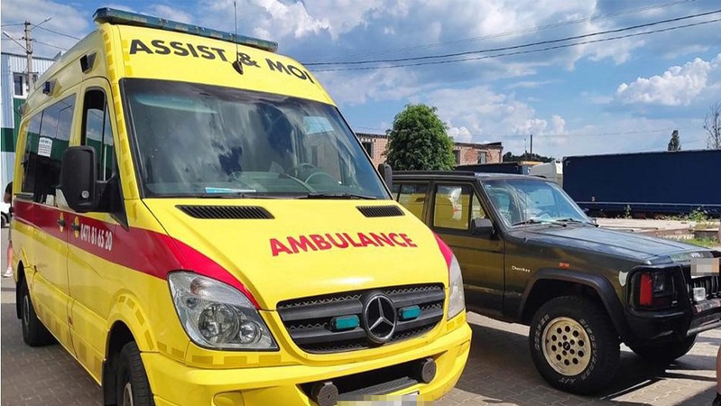 У Луцьку зловмисник хотів продати карету «швидкої», яку ввіз як гуманітарну допомогу. ФОТО